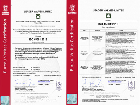 ISO 45001-2018 Certification