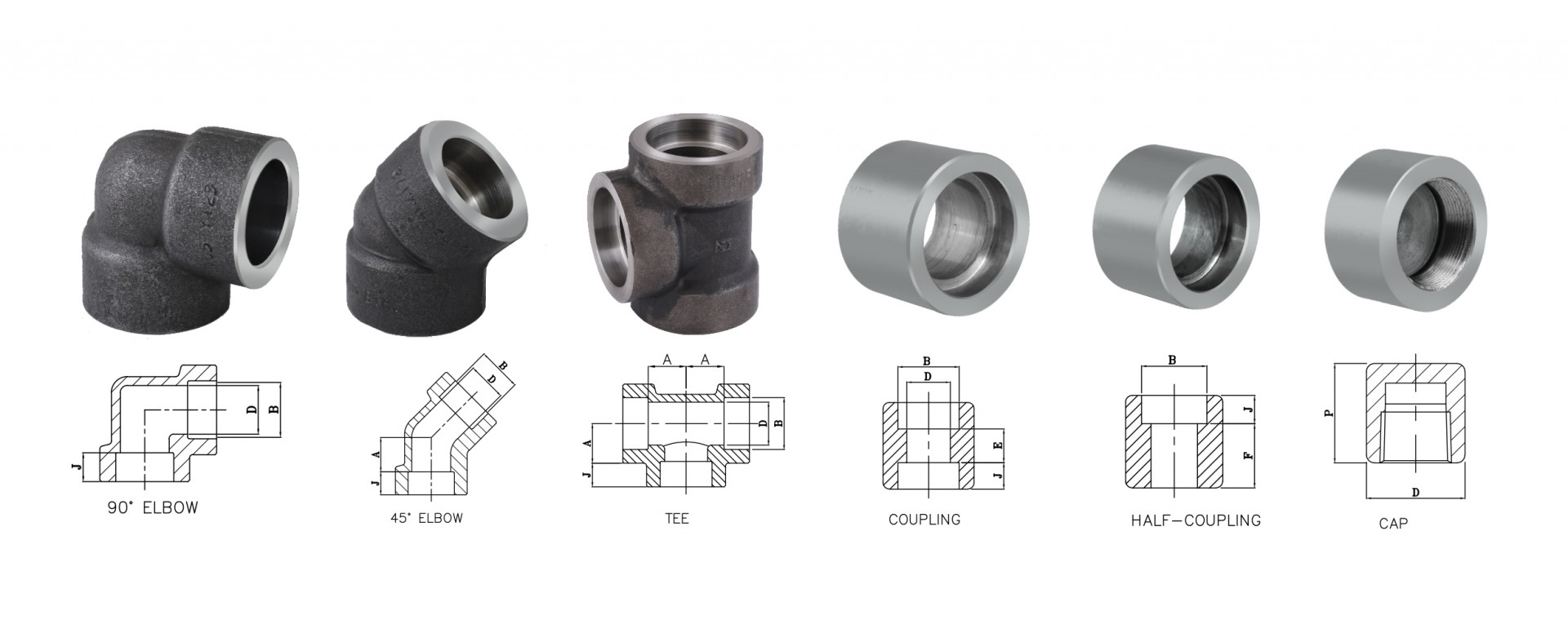 forged socket welding fittings