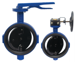 CI061B Cast Iron Butterfly Valve PN-16 SS316 Disc (Wafer Type)