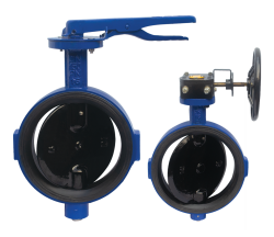 CI091A Cast Iron Butterfly Valve PN-1.6 SS304 Disc (Wafer Type)