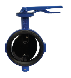 DI096B DUCTILE IRON BUTTERFLY VALVE, PN 25 SS316 DISC (WAFER TYPE)