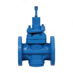 CI025 Cast Iron Lubicated Taper  Plug Cock Class-125 (Flanged)