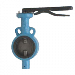 CI027 Cast Iron Butterfly Valve  PN-16 (Wafer Type)