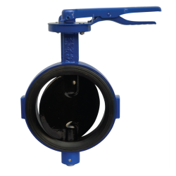 CI096 Cast Iron Butterfly Valve  PN-25 (Wafer Type)