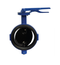 DI096A DUCTILE IRON BUTTERFLY VALVE, PN 25 SS304 DISC (WAFER TYPE)