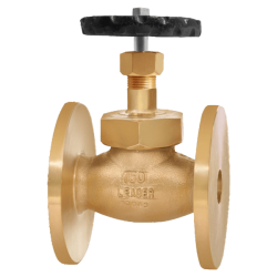 GM022 Gun Metal / Bronze Globe Valve  Class-150 Union Bonnet (Flanged)