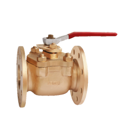 GM103 Gun Metal / Bronze Venturi Port  Ball Valve Class-150 (Flanged)