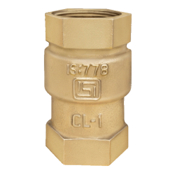 IS025 Gun Metal / Bronze Vertical Check Valve Class-1 (Screwed)