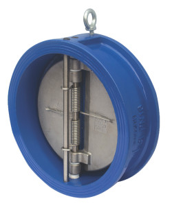 DI084 Ductile Iron Dual Plate Check Valve PN-25 (Wafer Type)